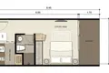 1 bedroom apartment 32 m² Kamala, Thailand