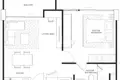 2 bedroom apartment 51 m² Pattaya City, Thailand