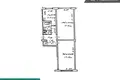 Wohnung 2 zimmer 50 m² Minsk, Belarus