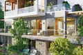 Wohnkomplex Three-level houses in a residential complex with a private beach, a marina, a wide range of services in Bodrum, Mugla, Turkey