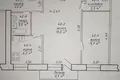 Квартира 2 комнаты 45 м² Волковыск, Беларусь