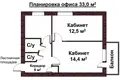 Коммерческое помещение 33 м² в Минске, Беларусь