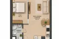 Квартира 2 комнаты 35 м² Познань, Польша