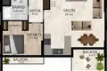 Apartamento 2 habitaciones 80 m² Mezitli, Turquía