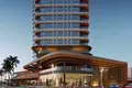 Kompleks mieszkalny New high-rise residence with swimming pools and green areas at 720 meters from the sea, Izmir, Turkey