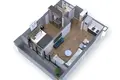 1 bedroom apartment 49 m² Batumi, Georgia