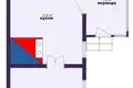 Casa 35 m² Viasiejski sielski Saviet, Belarús