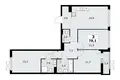 Квартира 3 комнаты 78 м² район Коммунарка, Россия