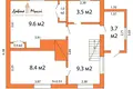 House 77 m² Barauski sielski Saviet, Belarus