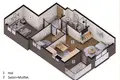 Apartamento 3 habitaciones 68 m² Muratpasa, Turquía