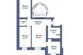 3 room apartment 80 m² Baranavichy, Belarus