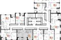 2 room apartment 51 m² Moscow, Russia