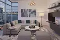 Kompleks mieszkalny New apartments in a prestigious residential complex Creek Rise Towers on an island in Dubai Creek Harbour, UAE