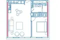Квартира 2 комнаты 60 м² Business Bay, ОАЭ