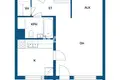 Mieszkanie 1 pokój 34 m² Porvoo sub region, Finlandia