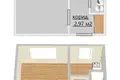 Appartement 1 chambre 29 m² Homiel, Bélarus
