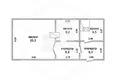 House 53 m² Muchaviecki sielski Saviet, Belarus