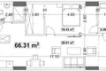 1 bedroom apartment 66 m² Batumi, Georgia