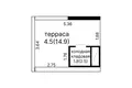 1 bedroom apartment 23 m² Kopishche, Belarus