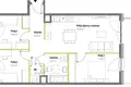 4 room apartment 70 m² Warsaw, Poland