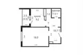 Appartement 1 chambre 43 m² Minsk, Bélarus