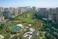 Complexe résidentiel New apartments with views of a large park in a complex Lime Gardens, close to the business and tourist areas in Dubai Hills Estate, UAE