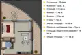 Appartement 3 chambres 111 m² Alanya, Turquie