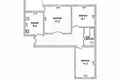Apartamento 3 habitaciones 62 m² Kobriny, Belarús