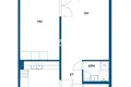 Apartamento 2 habitaciones 56 m² Helsinki sub region, Finlandia