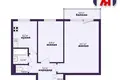 Apartamento 2 habitaciones 38 m² Saligorsk, Belarús