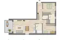 3 room apartment 95 m² Dusseldorf, Germany