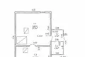 Maison 59 m² Usiazski sielski Saviet, Bélarus