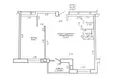 2 room apartment 68 m² Minsk, Belarus