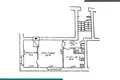 Wohnung 2 zimmer 39 m² Baryssau, Belarus