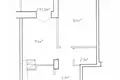 Appartement 1 chambre 47 m² Minsk, Bélarus