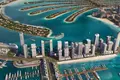 Kompleks mieszkalny New apartments with views of the sea, marina and large park, in Beach Mansion complex with private beach, Beachfront area, Dubai, UAE