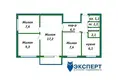 4 room apartment 59 m² Minsk, Belarus