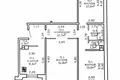 Wohnung 3 zimmer 72 m² Homel, Belarus