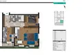 Apartamento 2 habitaciones 73 m² Boreti, Montenegro