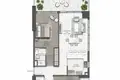 Mieszkanie 2 pokoi 65 m² Dubaj, Emiraty Arabskie