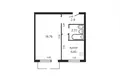 Apartamento 1 habitación 30 m² Minsk, Belarús