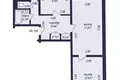 Квартира 3 комнаты 61 м² Минск, Беларусь