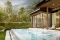 Complejo residencial New complex of villas with swimming pools and green areas close to bang Tao Beach, Phuket, Thailand