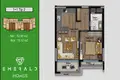 Квартира 2 комнаты 70 м² Мезитли, Турция