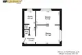 2 room apartment 30 m² Minsk, Belarus