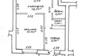 Wohnung 1 zimmer 46 m² Minsk, Belarus