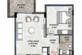 Apartment 48 m² Demirtaş, Turkey