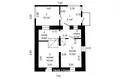 Casa 2 habitaciones 50 m² Kurhannie, Belarús
