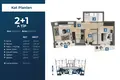 2 bedroom apartment 66 m² Çiğli, Turkey