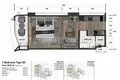 Apartamento 1 habitacion 38 m² Karon, Tailandia